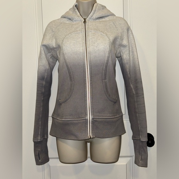 Lululemon Scuba Hoodie Gray Dip Dye - Picture 3 of 7